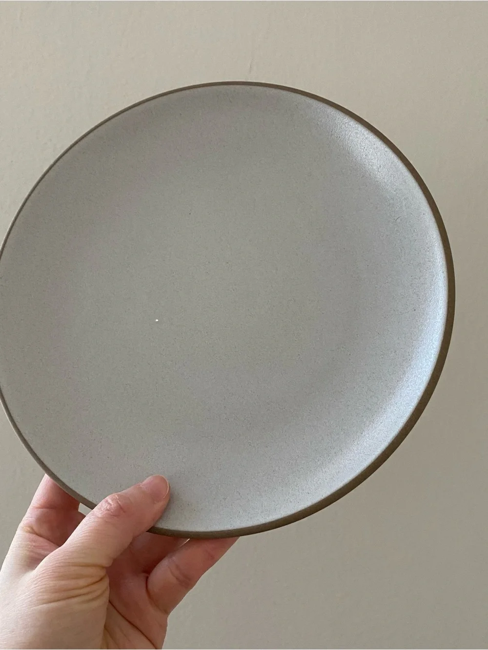 $92 Heath Ceramics Sand Color Coupe Salad Plate 8.25'' Diameter (set of 2)
